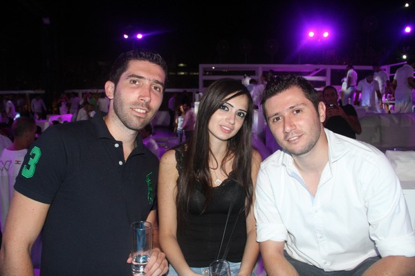 White on Saturday night